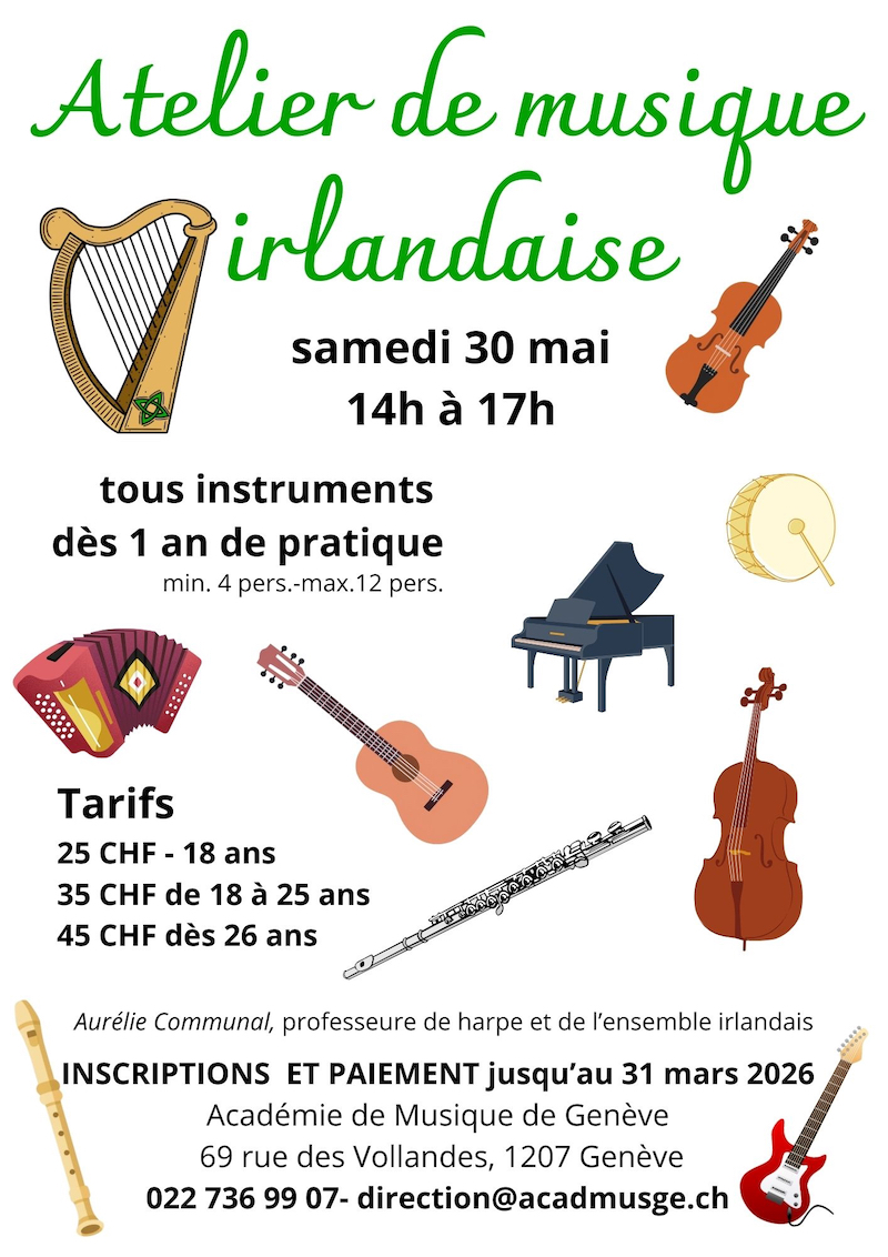 Atelier de musique irlandaise